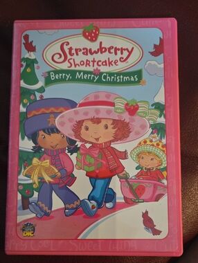 Strawberry Shortcake Berry Merry Christmas DVD Pre-Owned Excellent Condition Kid